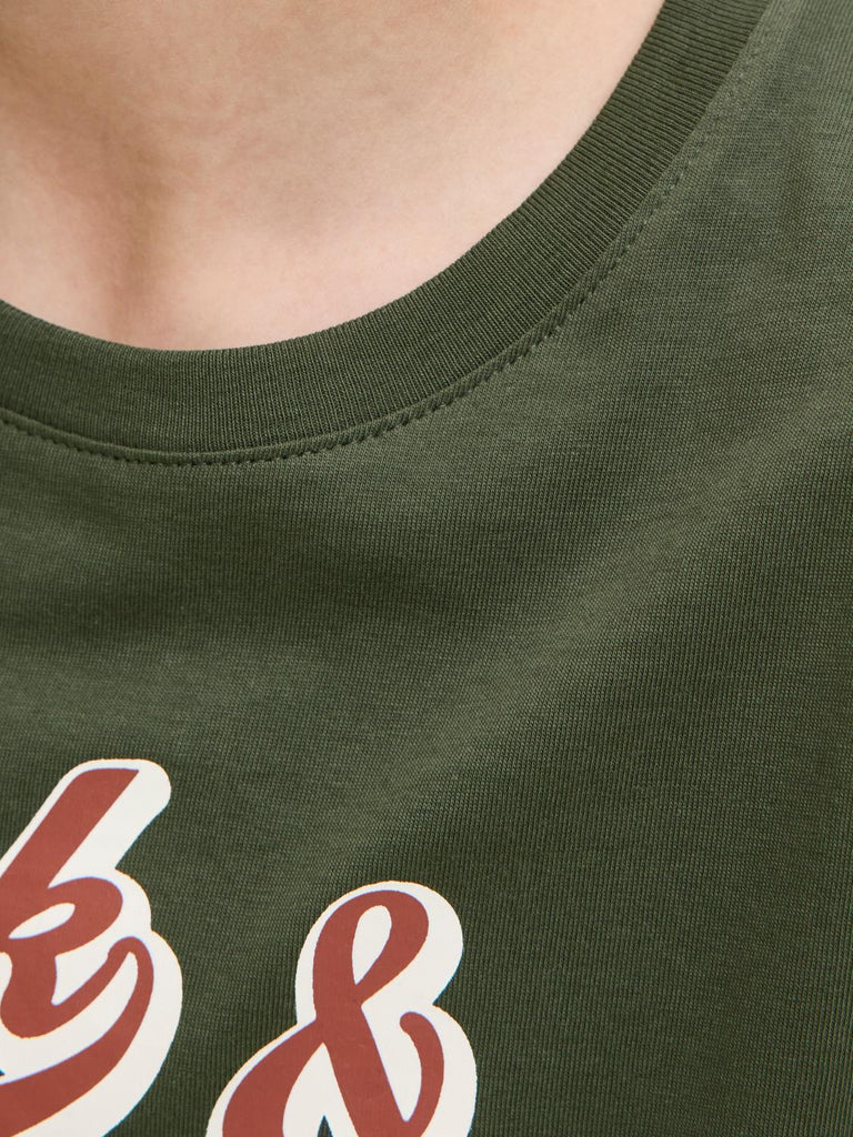 JACK JONES KIDS JJELOGO TEE SS ONECK 2 COL AW25 NOOS JNR