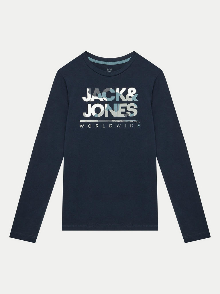 JACK JONES KIDS JJLUKE TEE LS CREW NECK JNR