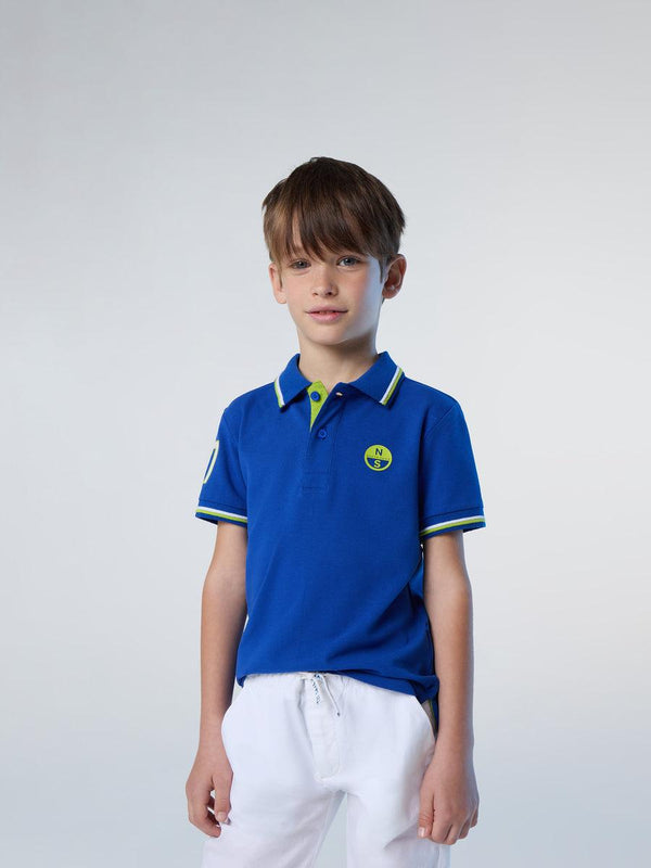 NORTH SAILS POLO SHORT SLEEVE W/NUMBER APPLICATION ON SLEEVE