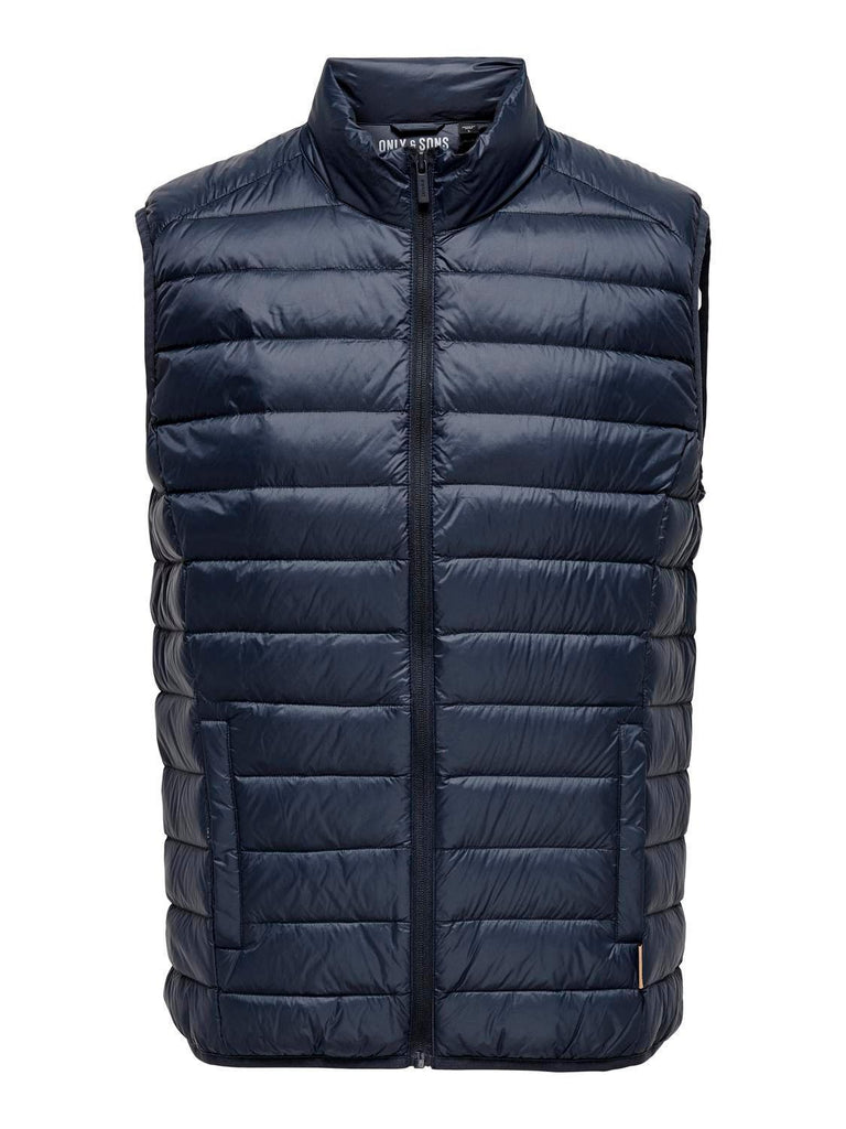 ONLY&SONS ONSGAVIN LIGHT DOWN ZIPPER VEST OTW