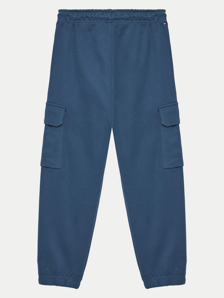 TOMMY HILFIGER VARSITY EMBR CARGO SWEATPANTS
