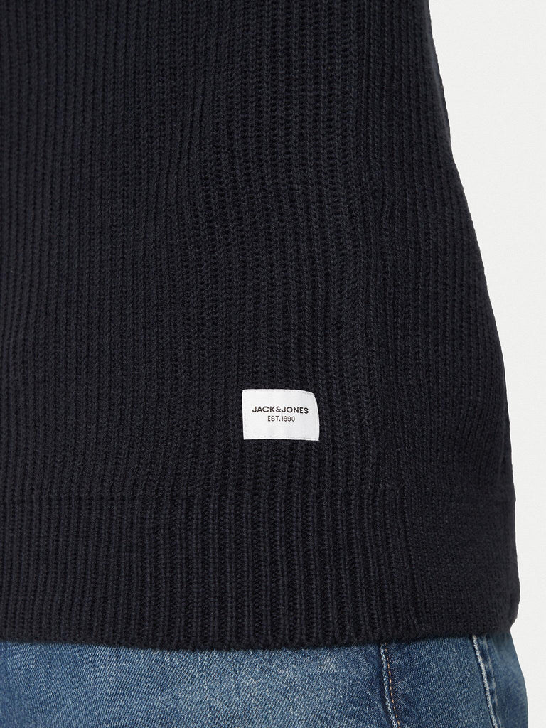 JACK AND JONES JJPANNEL KNIT ROLL NECK AW24
