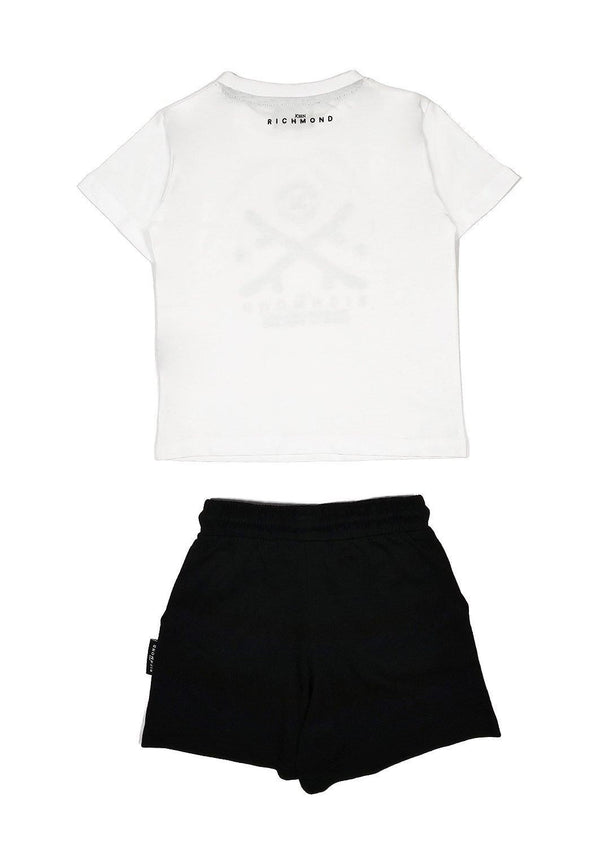 JOHN RICHMOND T-SHIRT + SHORTS