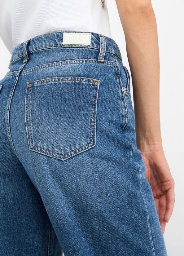 LIU JO PANT. BONE WIDE LEG L.W.