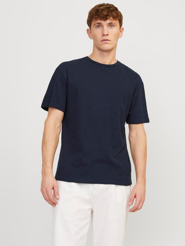 JACK AND JONES JPRCC SOFT LINEN BLEND SS TEE