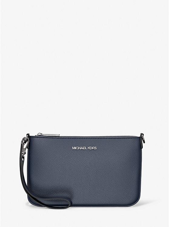 MICHAEL KORS SM CONV POUCH WRISTLET LEATHER