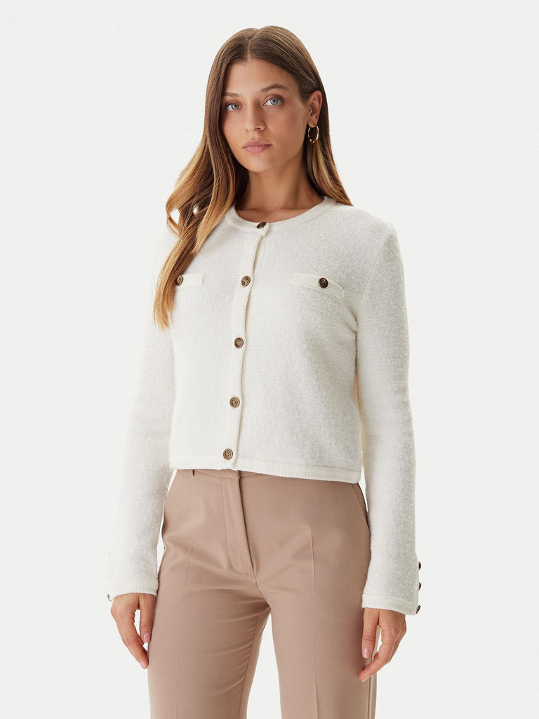 GUESS LS SUZUMI CRUSHED CARDIGAN