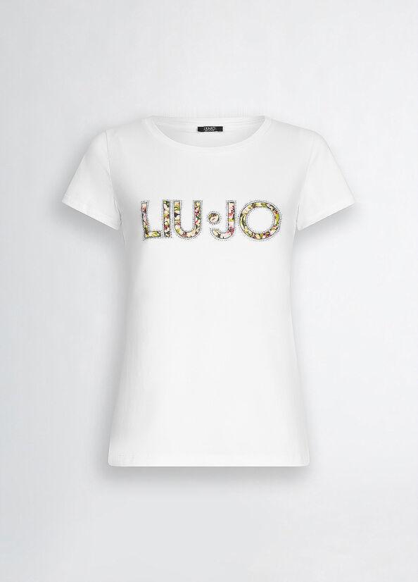 LIU JO ECS T-SHIRT BASICA M/C