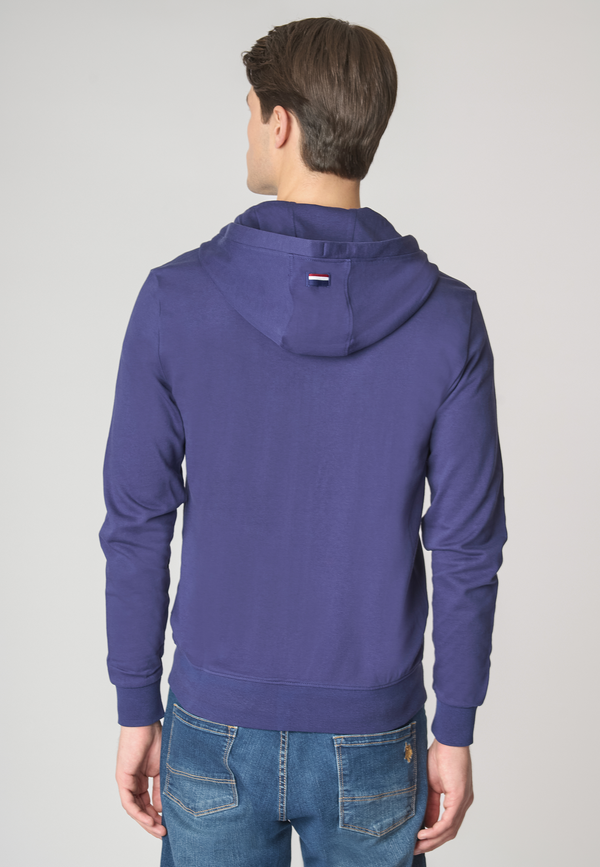 U.S. POLO ASSN LUKE -HOODY FLEECE FULL ZIP