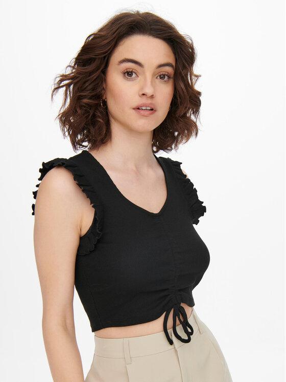 ONLY ONLLAILA LIFE S/L RUCHING TOP JRS