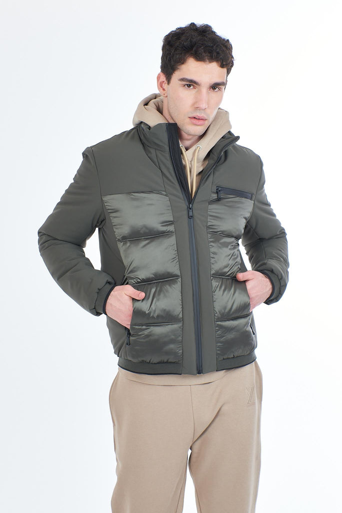 YES ZEE GIUBBINO UOMO TRAPUNTATO CON INSERTI SOFTSHELL