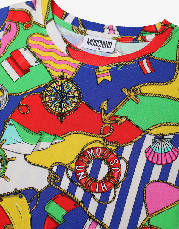 MOSCHINO KID T-SHIRT M/C