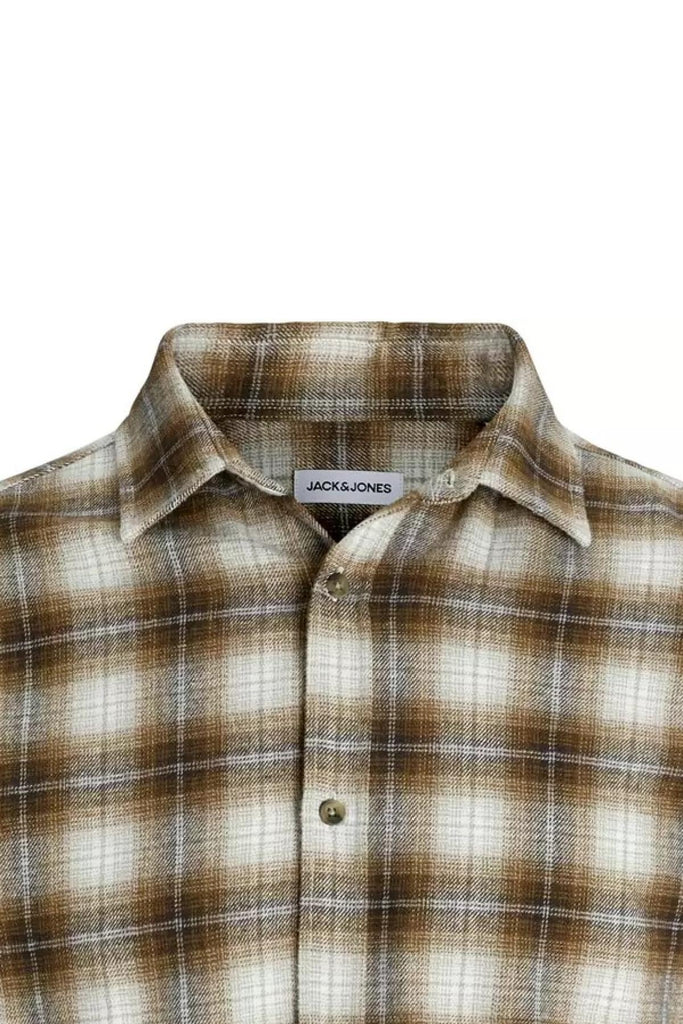 JACK AND JONES JJJOSHUA CHECK SHIRT LS