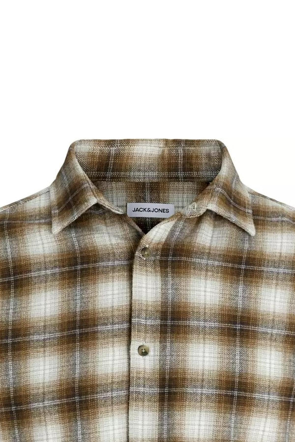 JACK AND JONES JJJOSHUA CHECK SHIRT LS