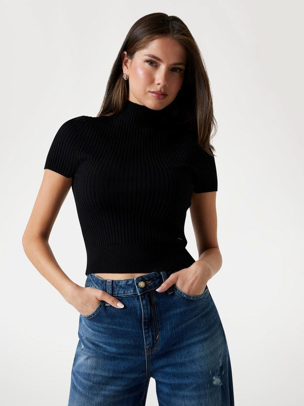 GUESS SS JAYLA MOCK NECK SWTR