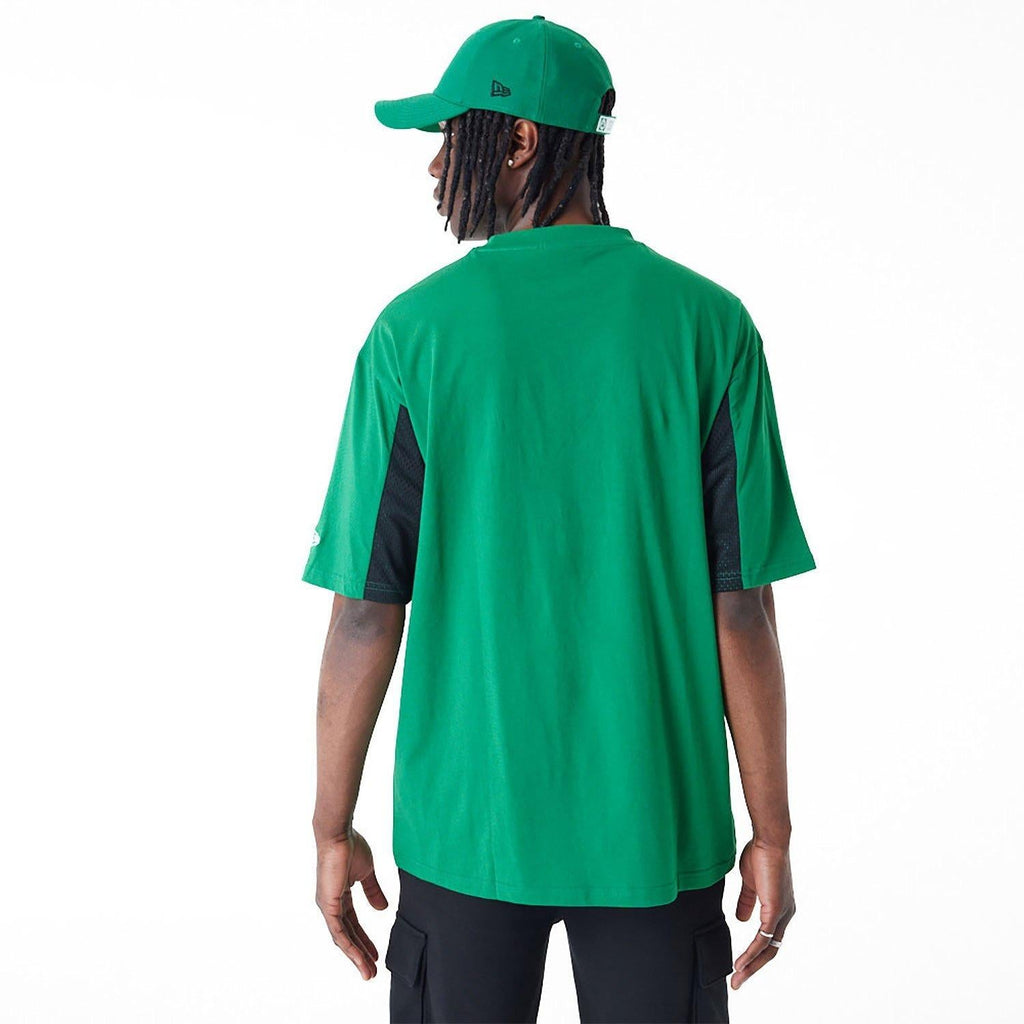 NEW ERA NBA MESH PANEL OS TEE BOSCEL  KGRWHI