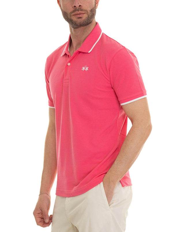 LA MARTINA MAN POLO S/S 30/1 COTTON PIQUE