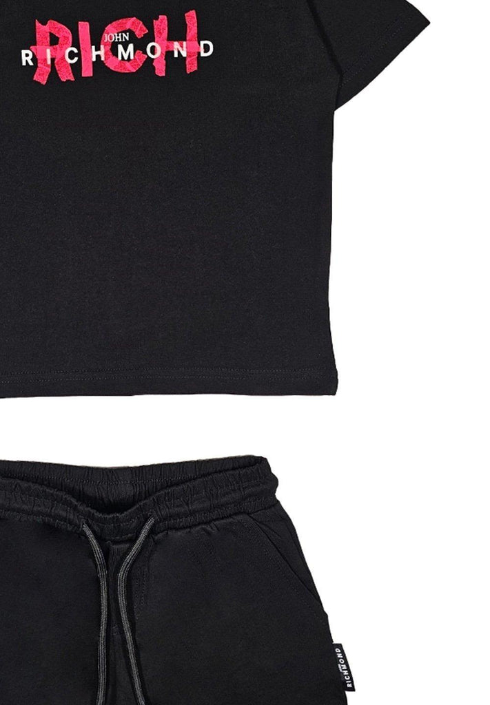 JOHN RICHMOND T-SHIRT + SHORTS