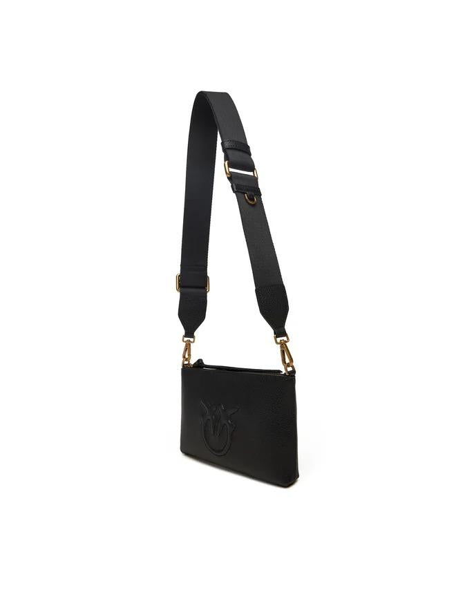 PINKO FLAT HORIZONTAL MINI PELLE BOT