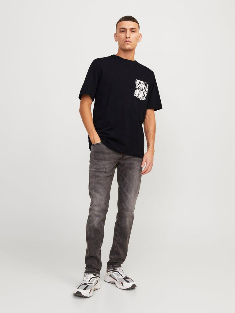 JACK AND JONES JORLAFAYETTE POCKET TEE SS CREW NECK