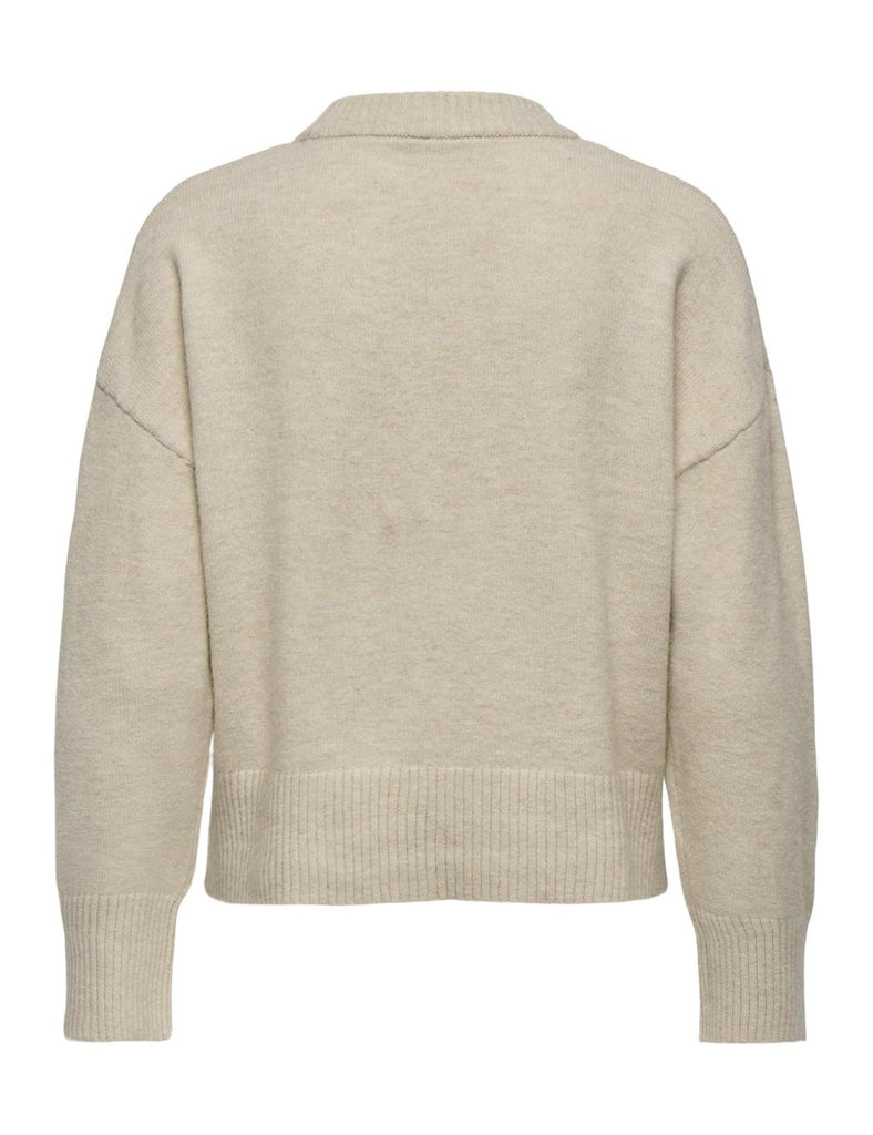 ONLY ONLHOUSTON LS O-NECK KNT