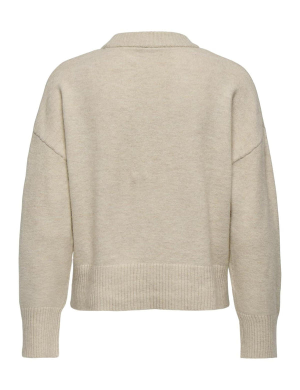 ONLY ONLHOUSTON LS O-NECK KNT