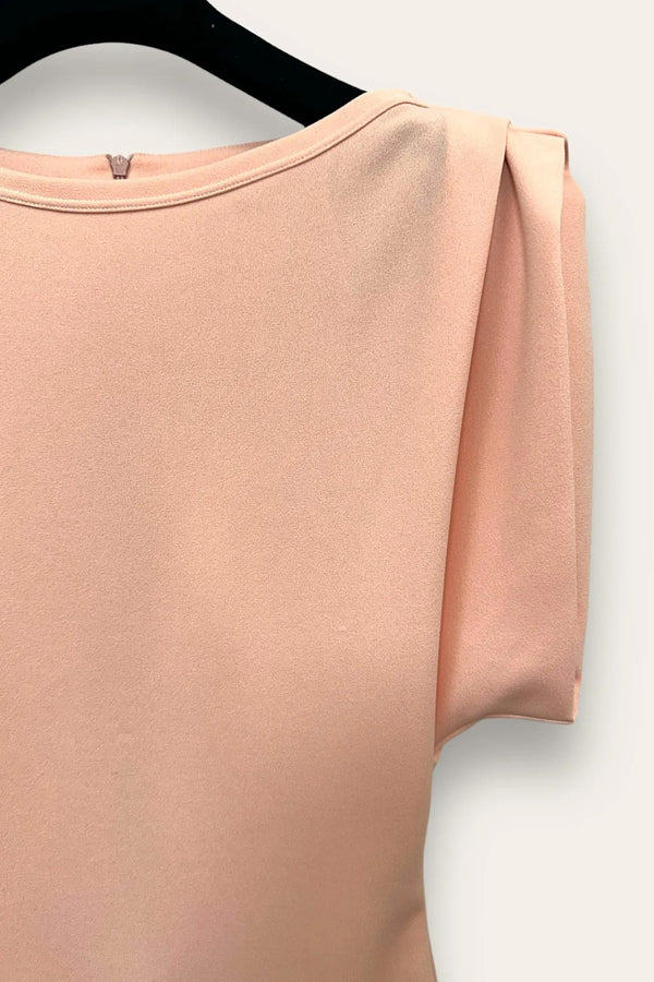 LOVEme Abito tubino sagomato in crepe, zip sulla schiena