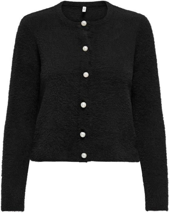 ONLY ONLPETRA LS PEARL O-NECK CARDI CC KNT