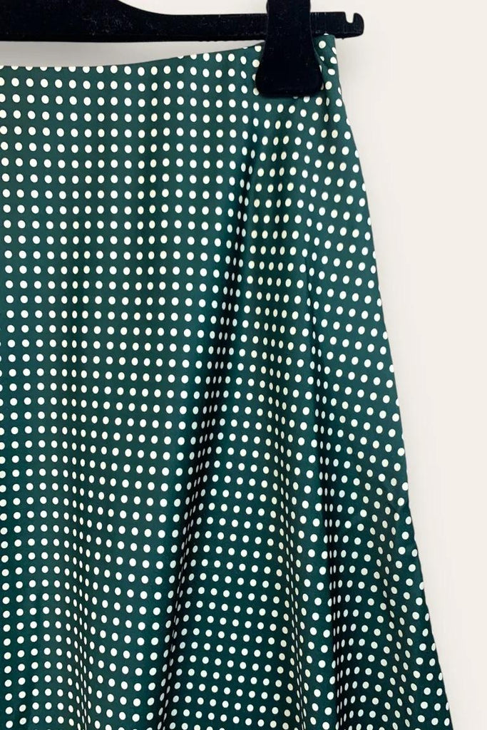 LOVEme Gonna midi a pois con elastico in vita