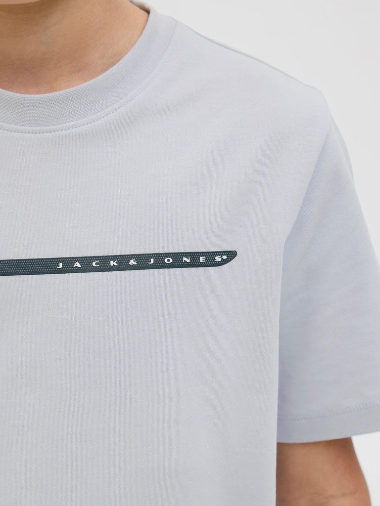 JACK JONES KIDS JCOFUSION FULL BRANDING TEE SS CRE JNR