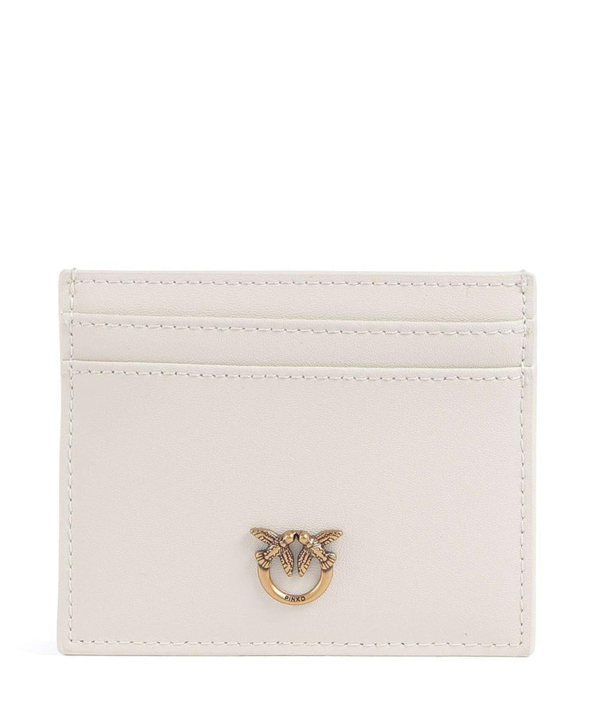PINKO CARD HOLDER SIMPLY VITELLO SETA