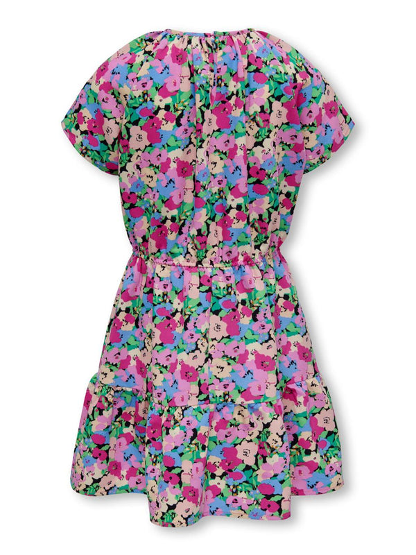 ONLY KIDS KOGTILMA S/S CUTLINE DRESS PTM