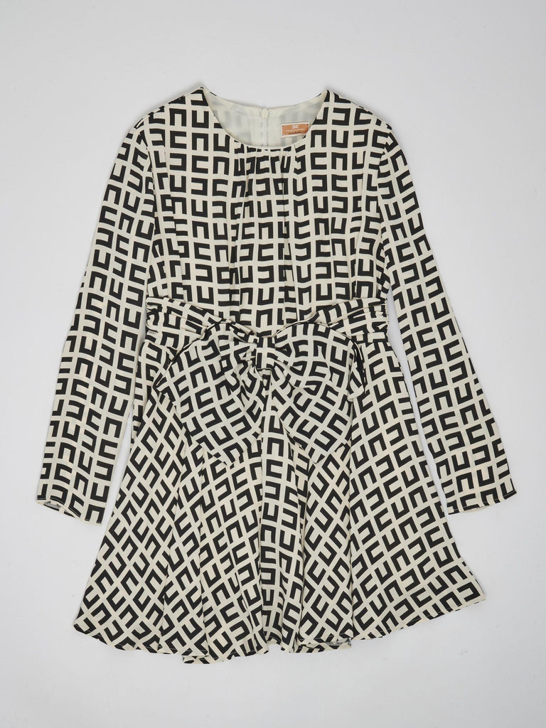 ELISABETTA FRANCHI La Mia Bambina ABITO IN GEORGETTE ST. LABIRIN