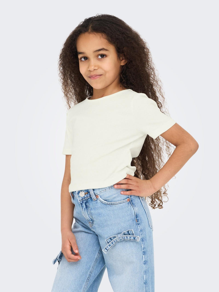 ONLY KIDS KOGRENE LIFE S/S OPEN BACK TOP JRS