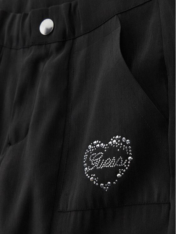 GUESS SATIN CARGO ACTIVE PANTS