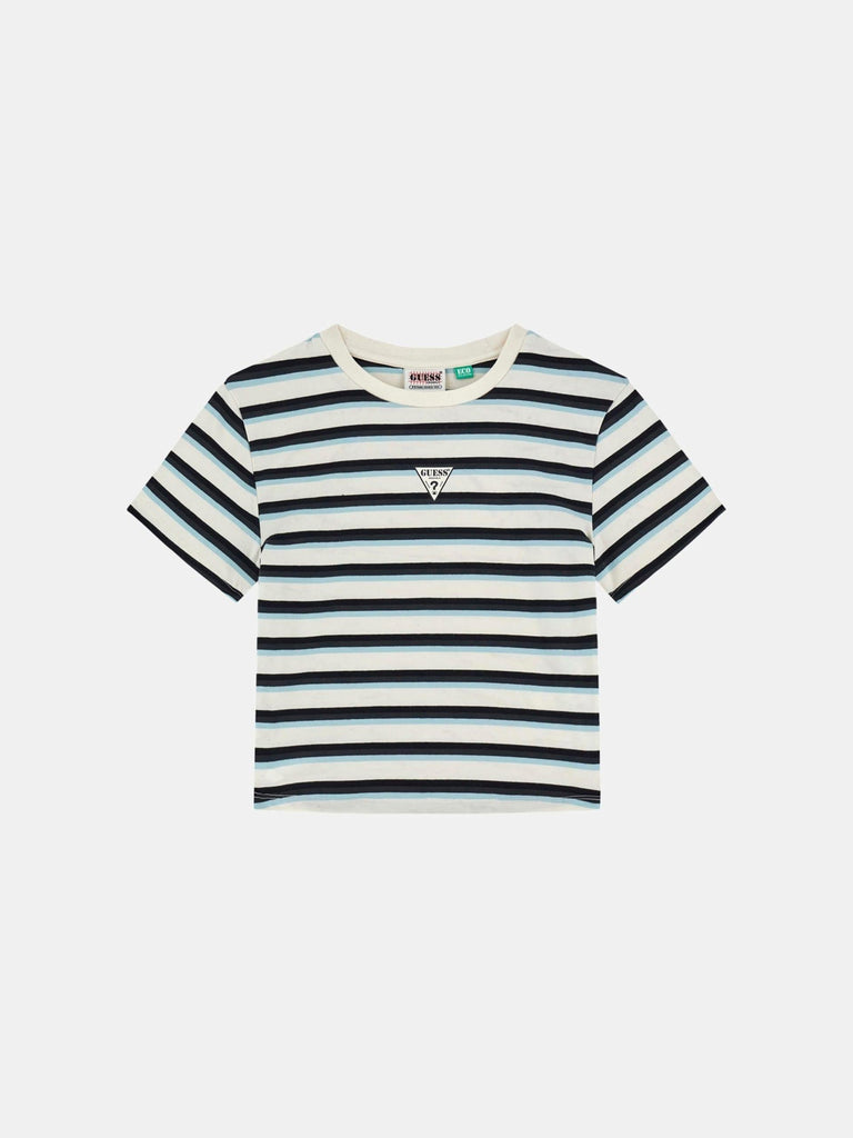 GUESS GO CORE STRIPE BABY TEE