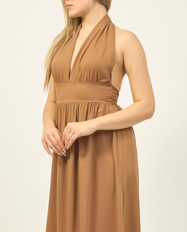 YES ZEE ABITO DONNA LUNGO CON FASCIA ANNODATA DIETRO