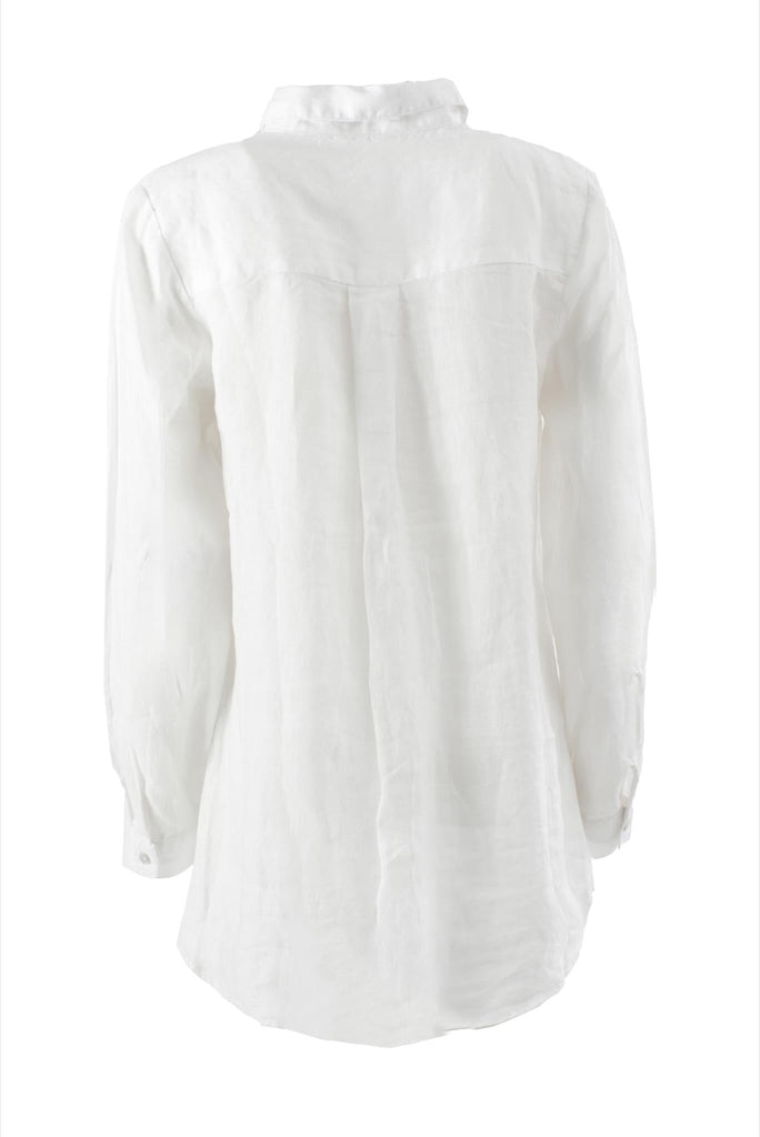 YES ZEE CAMICIA DONNA MISTO LINO