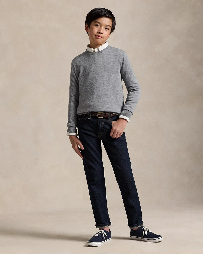 RALPH LAUREN LS CN-SWEATER-PULLOVER