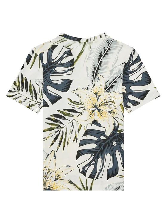 JACK JONES KIDS JJHAWAII AOP TEE SS CREW NECK JNR