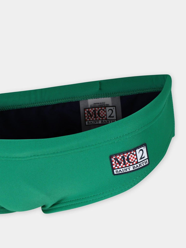 MC2 SAINT BARTH PRINTED LYCRA BOY SLIP