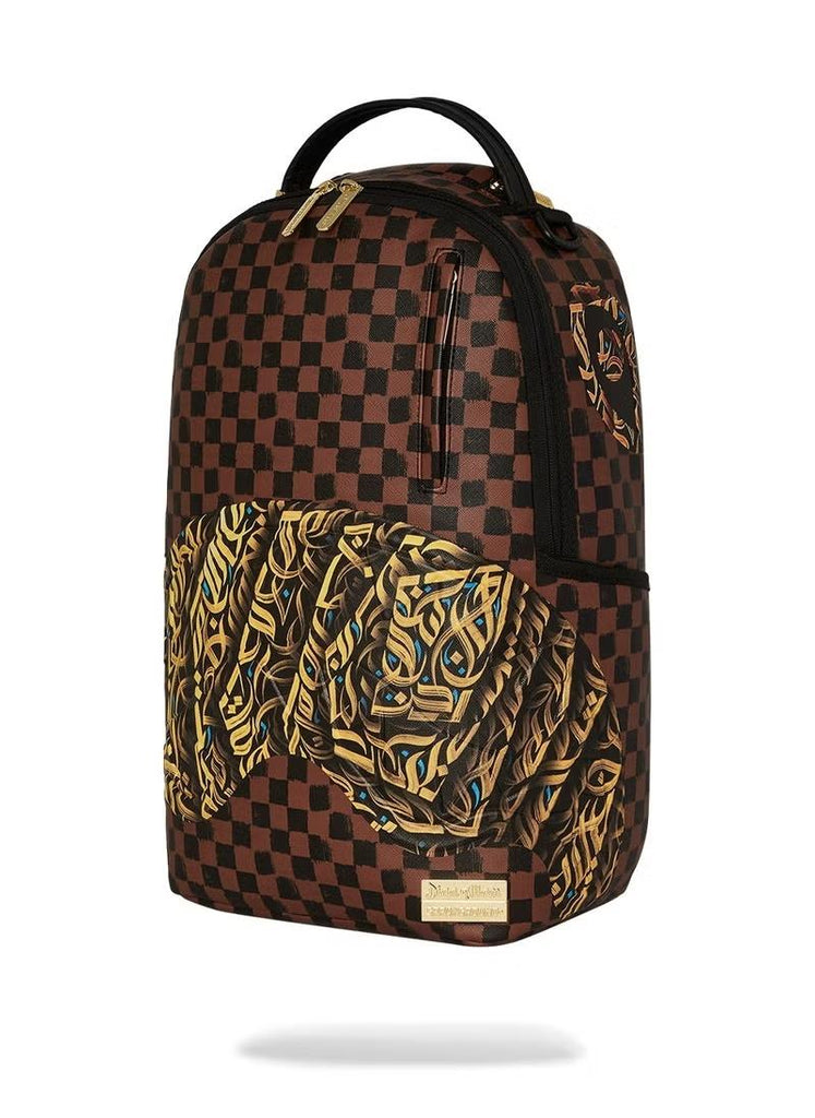 SPRAYGROUND DIAA ALAM 1B BROWN BACKPACK