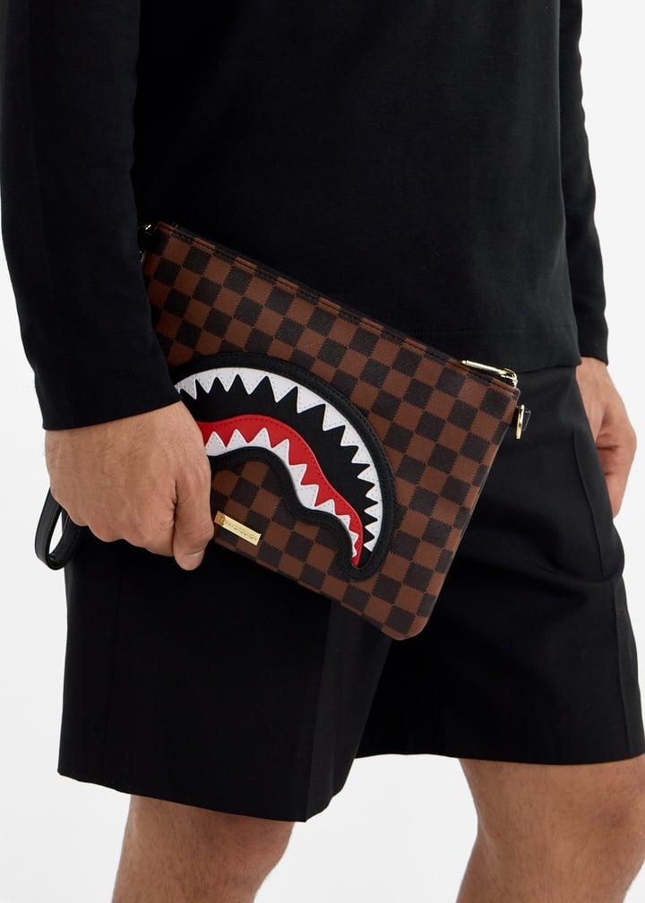 SPRAYGROUND SAWTOOTH SHARKS IN PARIS CROSSOVER CLUTCH