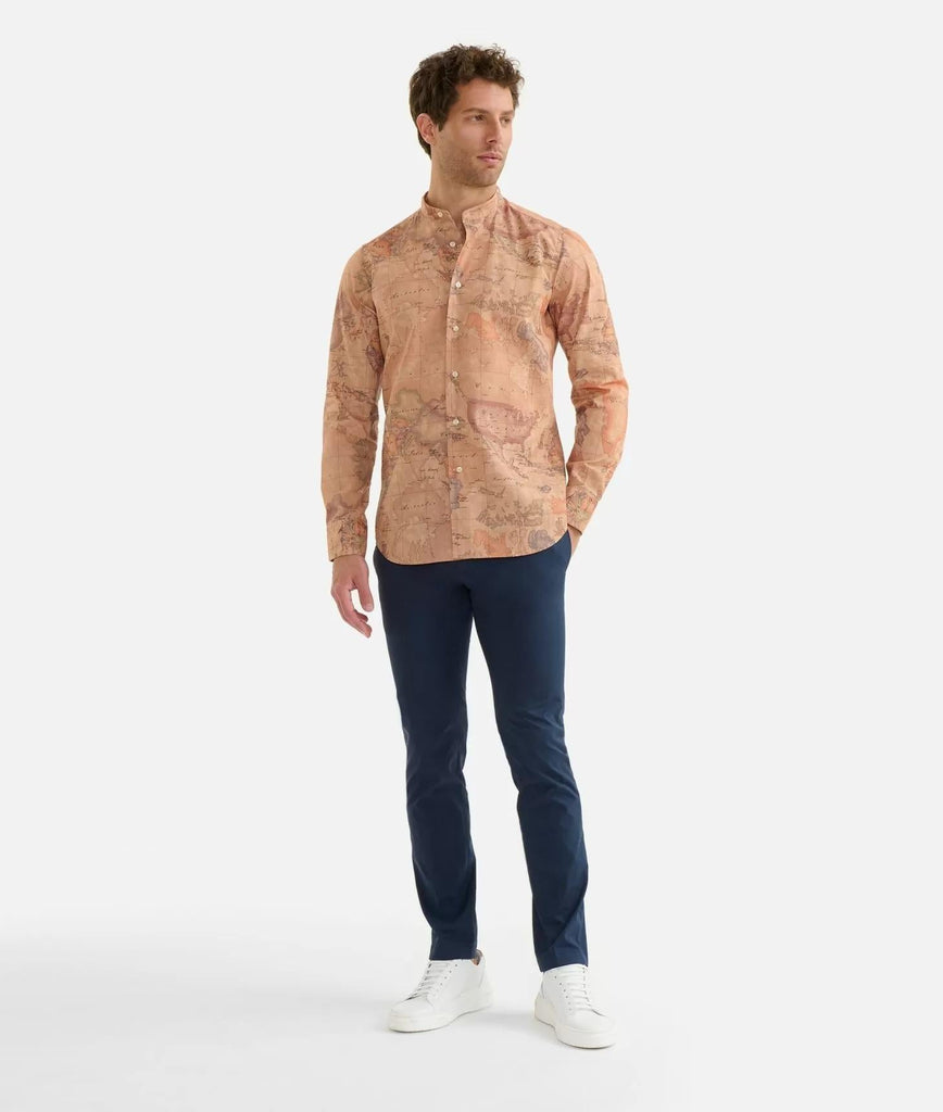 Alviero Martini 1ª CLASSE CAMICIA COREANA SLIM