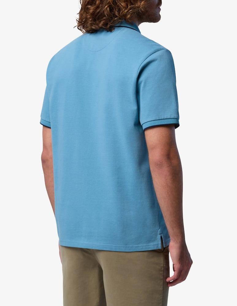 NORTH SAILS POLO SHORT SLEEVE COLLAR W/STRIPED IN CONTRAST