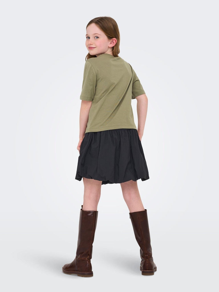 ONLY KIDS KOGREX LEO HEART S/S TOP JRS NOOS