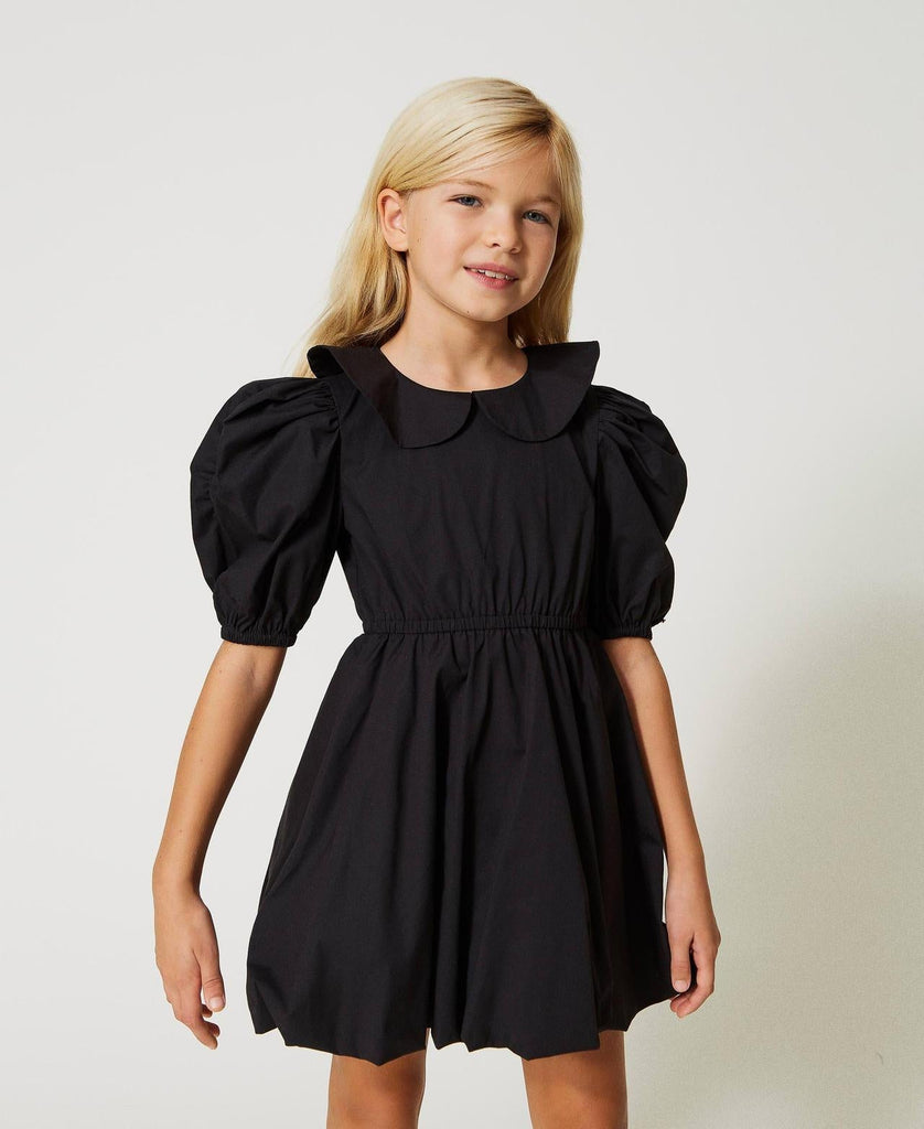 TWINSET ABITO M/C CON DETTAGLIO SPILLA FIOCCO