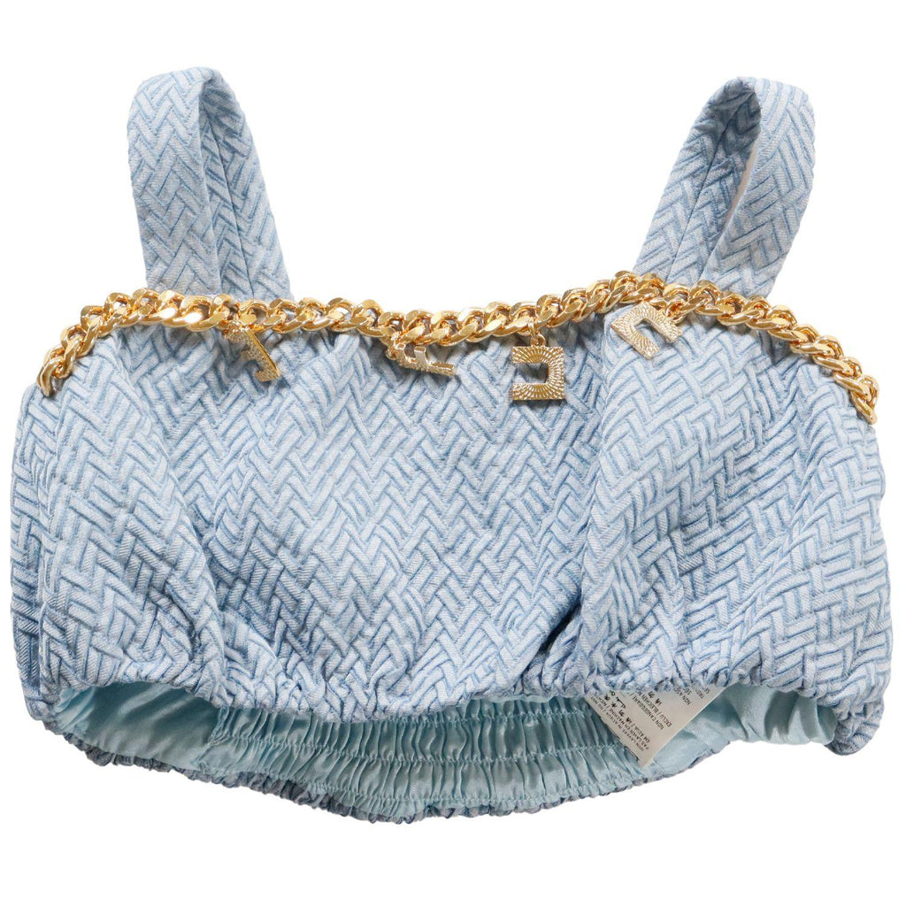 ELISABETTA FRANCHI La Mia Bambina TOP CON COLLANA CHARM