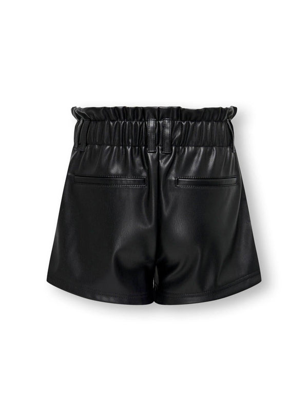 ONLY KIDS KOGSTEPHANIE FAUX LEATHER SHORTS CS OTW