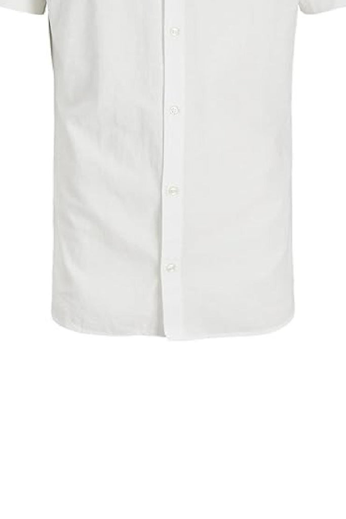 JACK JONES KIDS JJBREEZE LINEN BLEND SHIRT SS SN JNR